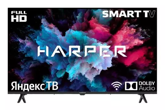 Телевизор Harper 43" 43F750TS черный