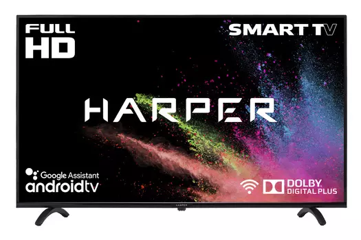 Телевизор HARPER 43F720TS черный