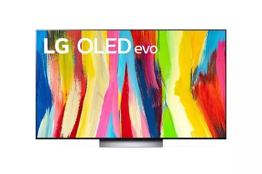 Телевизор LG 77" OLED77C2RLA.ADKG темно-серый
