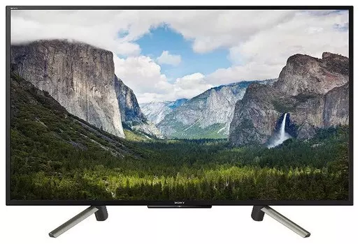 Телевизор Sony KDL43WF665BR черный/серебристый