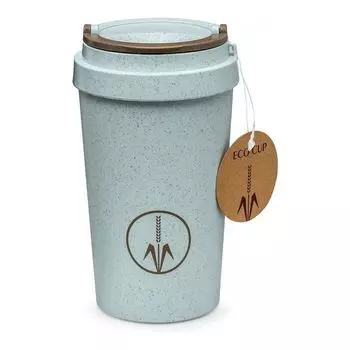 Термокружка ECO CUP голубой 400 мл Walmer W24201801