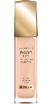 Тональная основа Max Factor Radiant Lift Long Lasting Radiance Rose beige 65