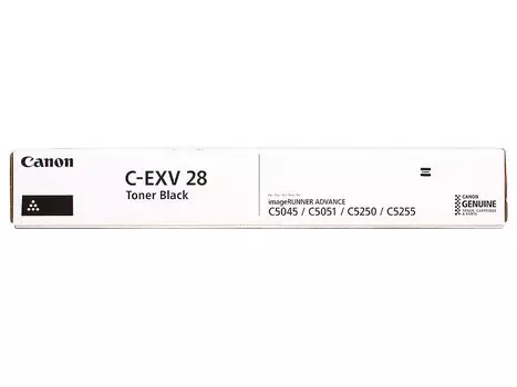 Тонер CANON C-EXV-28 BK чёрный