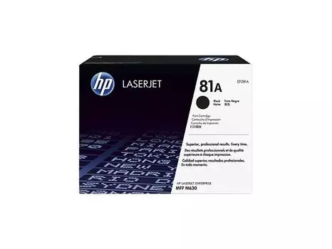 Тонер Картридж HP 81A CF281A черный (10500стр.) для HP LJ Pro M630dn/f/h/z