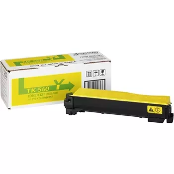 Тонер-картридж Kyocera TK-560Y 10000 стр. желтый для P6030cdn, FS-C5300DN, FS-C5350DN