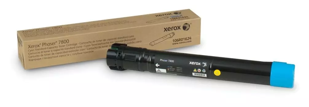 Тонер-картридж XEROX Phaser 7800 голубой (6K) (106R01624)