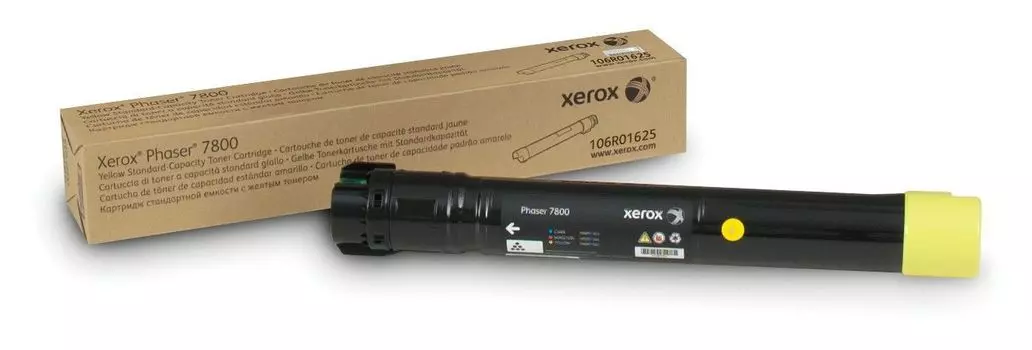 Тонер-картридж XEROX Phaser 7800 желтый (6K) (106R01625)