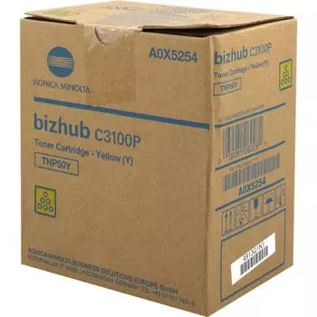 Тонер Konica-Minolta bizhub C3100P желтый TNP-50Y