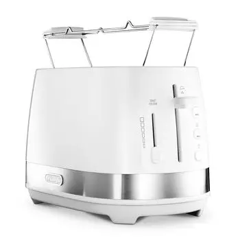 Тостер Delonghi CTLA2103.W 800Вт белый