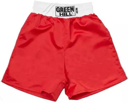 Трусы боксёрские Green Hill CLUB полиэстер, BSC-6321, Красный, M