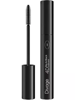 Тушь Для Ресниц Divage Mascara 4d Big&amp;black