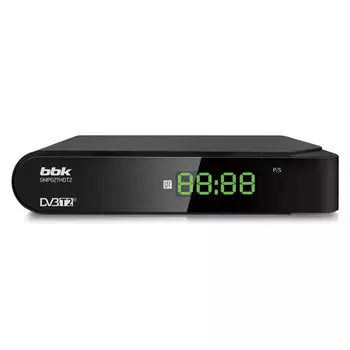 TV-тюнер DVB-T2 BBK SMP027HDT2, черный