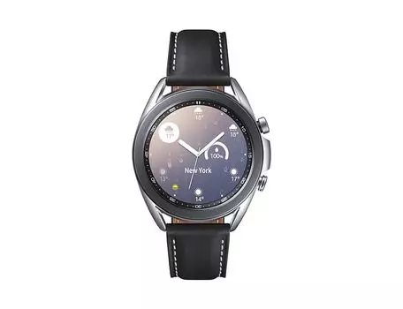 Умные часы Samsung Galaxy Watch 3 41мм Super AMOLED серебристый (SM-R850NZSACIS)
