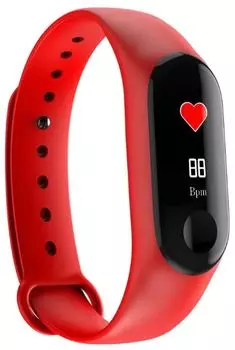 Умные часы Smarterra FitMaster Color TFT черный/красный (SMFT-C01R)