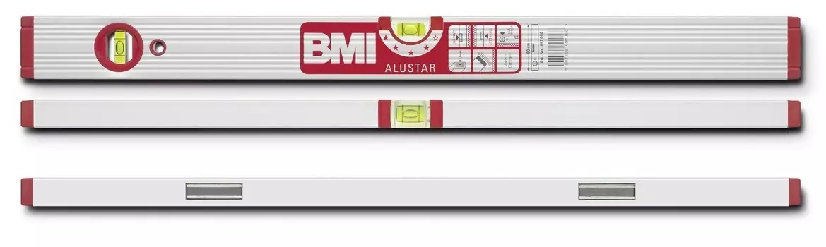 Уровень брусковый BMI Alustar 691060M