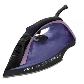 Утюг Polaris PIR 2668AK черный/фиолетовый