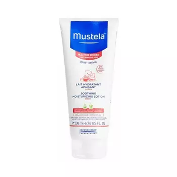 Увлажняющее успокаивающее молочко Mustela Bebe для тела, 200 мл