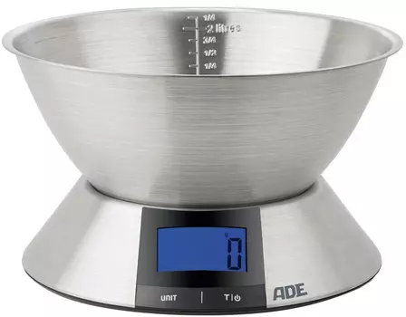 Весы кухонные электронные ADE KE1702 Hanna Stainless Steel