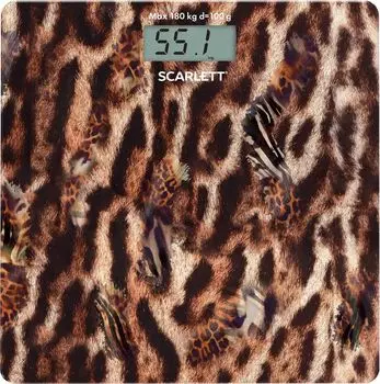 Весы напольные электронные Scarlett SC-BS33E010 рисунок