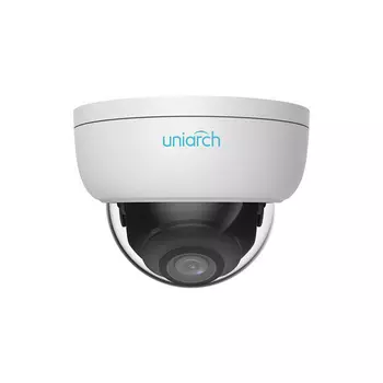 Видеокамера IP UNV IPC-D114-PF40 4мм белый