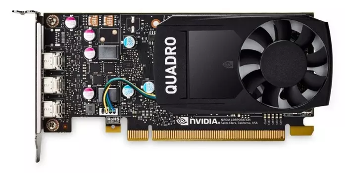 Видеокарта Dell Quadro P620 2048Mb (490-BEQV)