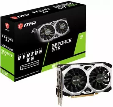 Видеокарта MSI GeForce GTX 1650 D6 Ventus XS V1 4096Mb