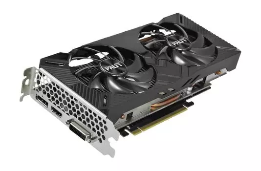 Видеокарта Palit RTX2060 DUAL 6GB (NE62060018J9-1160A-1)