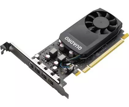 Видеокарта PNY Quadro P1000 4Gb (VCQP1000V2-PB)