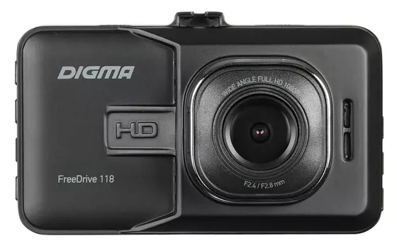 Видеорегистратор Digma FreeDrive 118 черный