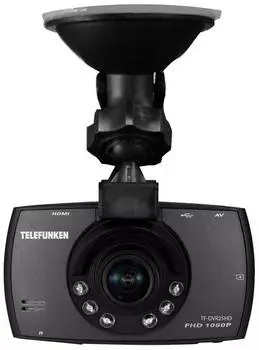 Видеорегистратор Telefunken TF-DVR25HD черный
