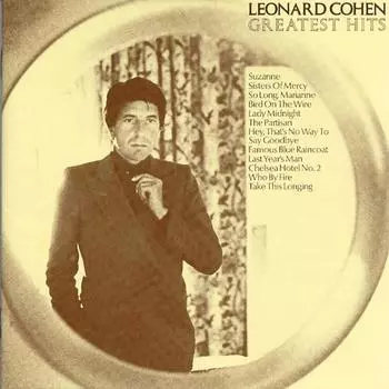 Виниловая пластинка Cohen, Leonard, Greatest Hits (0889854353612)