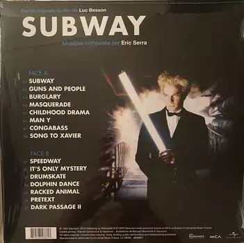 Виниловая пластинка OST, Subway (Eric Serra) (0602508588617)