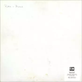 Виниловая пластинка Paul McCartney, Ram (mono) (0888072334526)