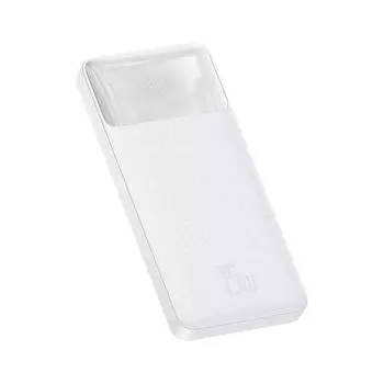 Внешний аккумулятор Baseus Power Bank Bipow Digital Display 10000mAh 15W White PPDML-I02