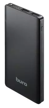 Внешний аккумулятор Buro RCL-8000-BK Li-Pol 8000mAh 2.1A черный