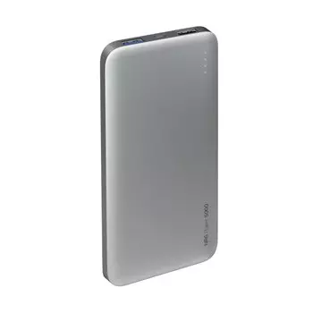 Внешний аккумулятор Deppa NRG Power 5000 mAh, 2.1A, 2xUSB, графит