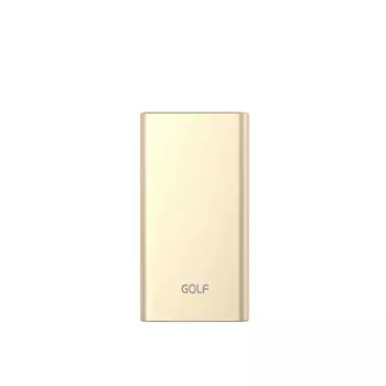 Внешний аккумулятор GOLF G64 5000 mah + Кабель Micro usb AlGold