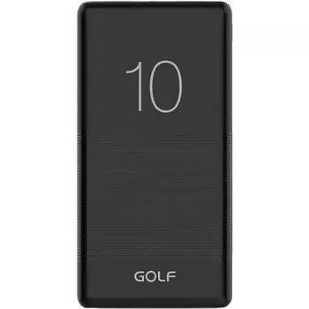 Внешний аккумулятор GOLF G80,10000 mah + Кабель Micro usb White