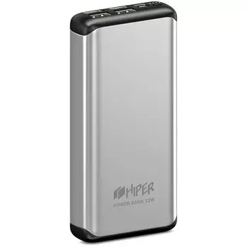 Внешний аккумулятор Hiper MS20000 серебристый