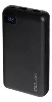 Внешний аккумулятор Старт PPB Swan P20P-B 20000mAh 2.1A 2xUSB черный (14669)