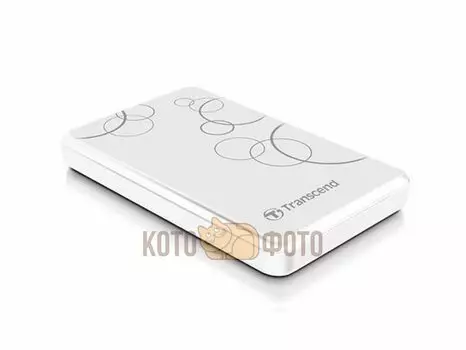 Внешний HDD Transcend StoreJet 25A3 1Tb White (TS1TSJ25A3W)