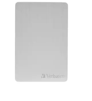 Внешний жесткий диск HDD Verbatim Store N GO ALU Slime 1Tb USB 3.2 Silver (053663)