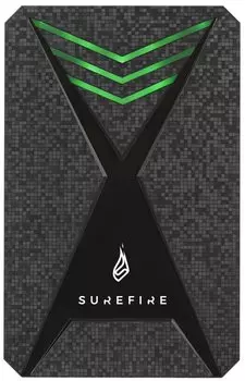 Внешний жесткий диск HDD Verbatim Surefire GX3 1Tb USB 3.2 Black (053681)