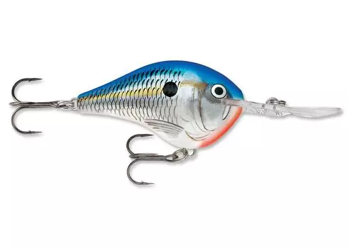 Воблер Rapala Dives-To плавающий , заглубление до 5м, 7см 22гр (DT16-BSD)