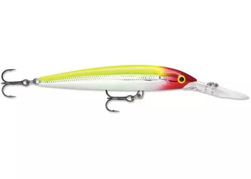 Воблер Rapala Downdeep Husky Jerk суспендер 2,1-4,8м, 10см, 11гр. (DHJ10-CLN)