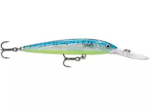 Воблер Rapala Downdeep Husky Jerk суспендер 2,1-4,8м, 10см, 11гр. (DHJ10-GBM)