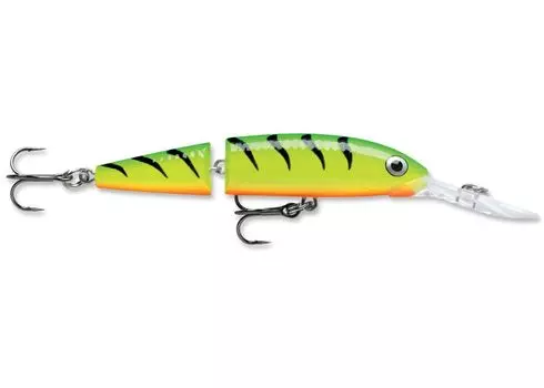 Воблер Rapala Jointed Deep Husky Jerk суспендер 1,2 - 2,4м 8см 5гр (JDHJ08-FT)