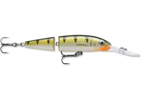 Воблер Rapala Jointed Deep Husky Jerk суспендер 1,2 - 2,4м 8см 5гр (JDHJ08-YP)