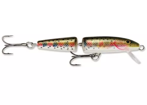 Воблер Rapala Jointed плавающий 1,2-2,4м, 11см 9гр (J11-RT)