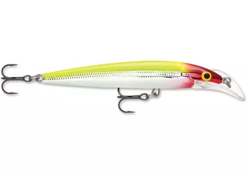Воблер Rapala Scatter Rap Deep Husky Jerk суспендер 2,7-3,6м, 10см, 10гр (SCRDHJ10-CLN)